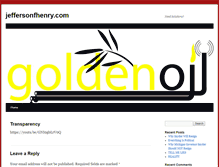 Tablet Screenshot of jeffersonfhenry.com